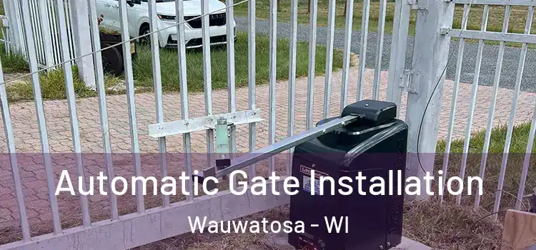 Automatic Gate Installation Wauwatosa - WI