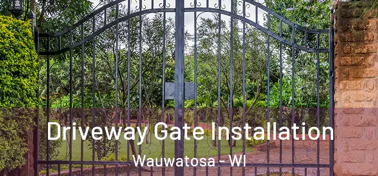 Driveway Gate Installation Wauwatosa - WI
