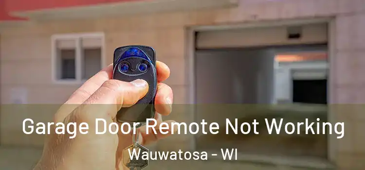  Garage Door Remote Not Working Wauwatosa - WI