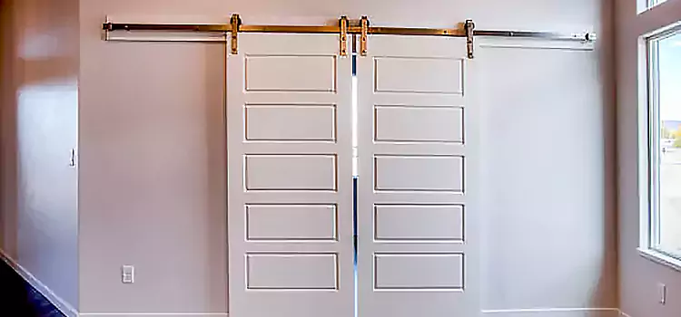 Glass Barn Door with Installation Hardware Kit Wauwatosa