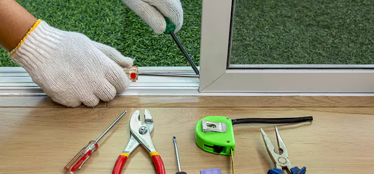 Sliding Door Track Replacement in Wauwatosa, WI