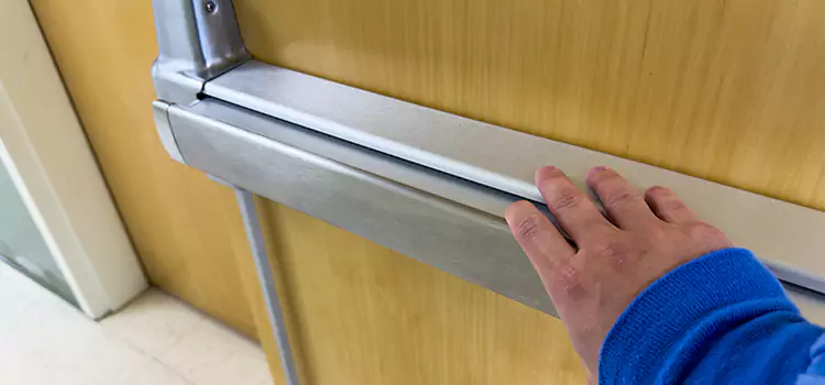 Installing a Push Bar on a Door Wauwatosa